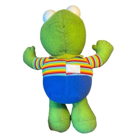 Hasbro Softies 1985 Jim Henson's Muppet Babies Kermit The Frog 12" - Picture 2 of 3